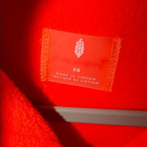 ⭐️NWOT Free People Hit the Slopes Fleece Jacket⭐️ - Picture 7 of 10